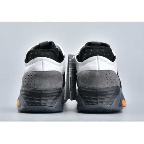 Кроссовки Adidas Streetball Black White Grey Yellow утепленные