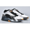 Кроссовки Adidas Streetball Black White Grey Yellow утепленные