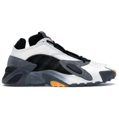 Кроссовки Adidas Streetball Black White Grey Yellow утепленные