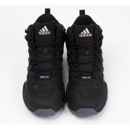 Кроссовки Adidas Terrex Winter Mid Gore-Tex Black Grey утепленные