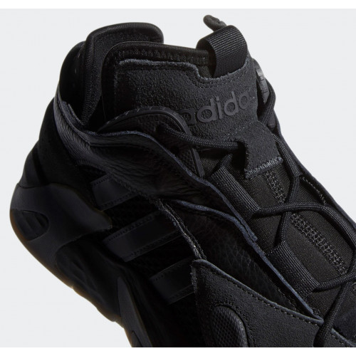Кроссовки Adidas Streetball Black Carbon утепленные