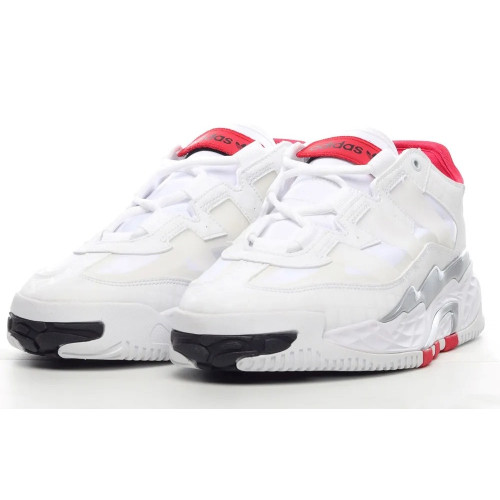 Кроссовки Adidas Niteball White Red
