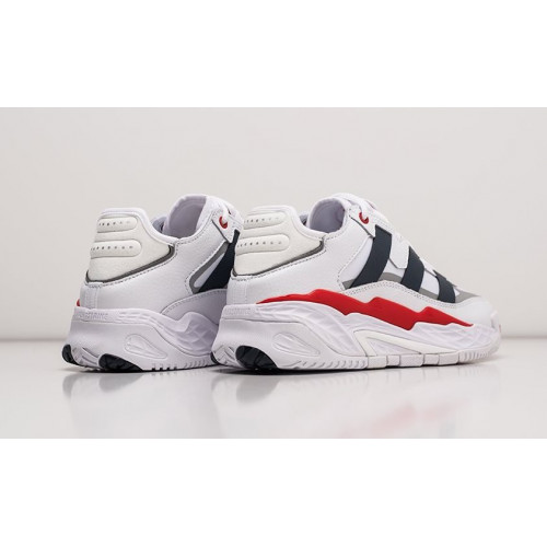Кроссовки Adidas Niteball White Blue Red