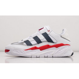 Кроссовки Adidas Niteball White Blue Red
