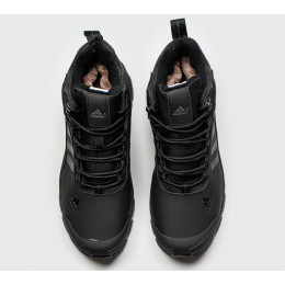 Ботинки Adidas Terrex Climaproof (-21°) High Black зимние на меху