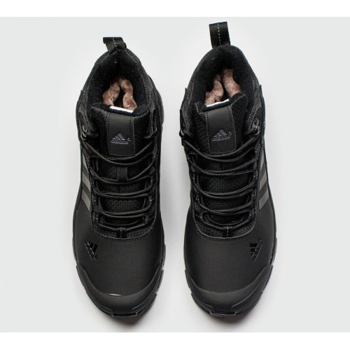 Ботинки Adidas Terrex Climaproof (-21°) High Black зимние на меху