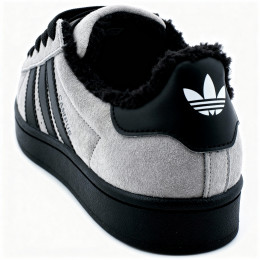 Кроссовки Adidas Campus 00s Light Grey Black With Fur