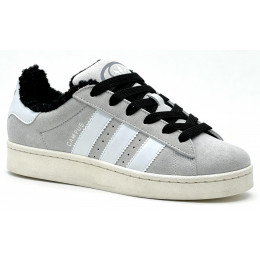 Кроссовки Adidas Campus 00s Grey White With Fur