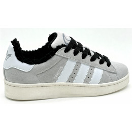 Кроссовки Adidas Campus 00s Grey White With Fur