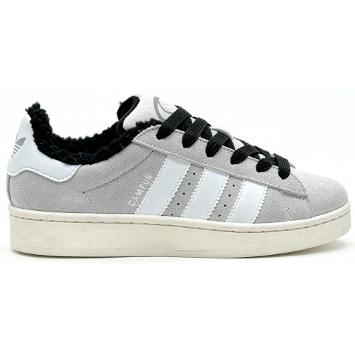 Кроссовки Adidas Campus 00s Grey White With Fur