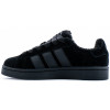 Кроссовки Adidas Campus 00s Total Black With Fur