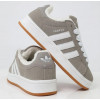 Кроссовки Adidas Campus 00s Grey White Gum With Fur