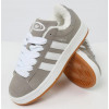 Кроссовки Adidas Campus 00s Grey White Gum With Fur