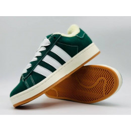 Кроссовки Adidas Campus 00s Dark Green With Fur