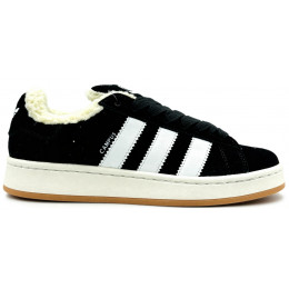 Кроссовки Adidas Campus 00s Core Black With Fur