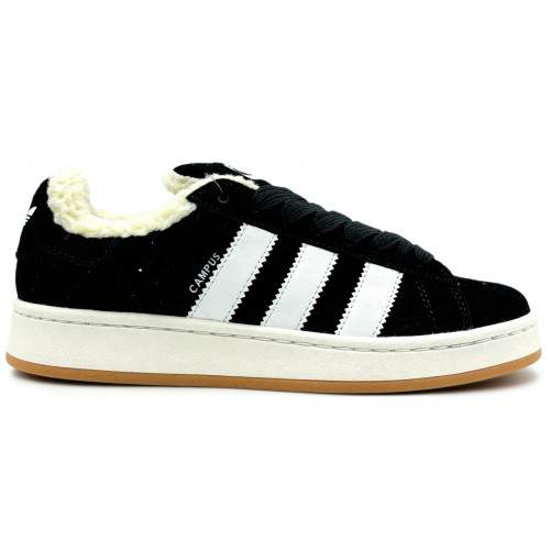 Кроссовки Adidas Campus 00s Core Black With Fur