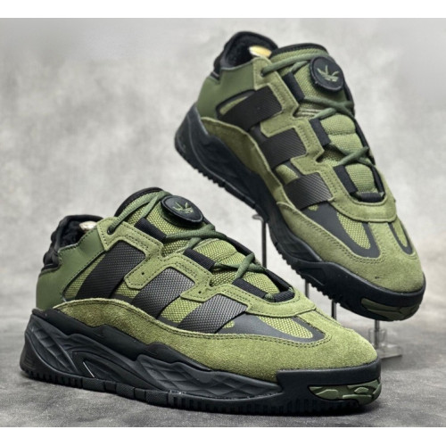 Кроссовки Adidas Niteball Winter Grass Green Black