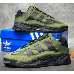 Кроссовки Adidas Niteball Winter Grass Green Black