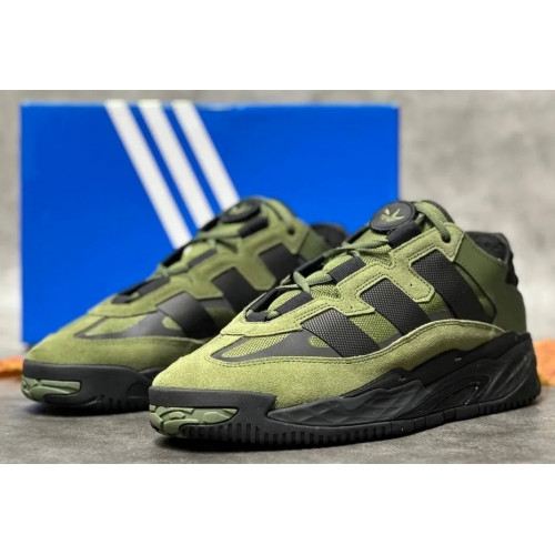 Кроссовки Adidas Niteball Winter Grass Green Black
