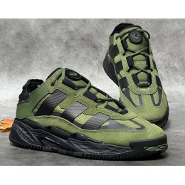 Кроссовки Adidas Niteball Winter Grass Green Black