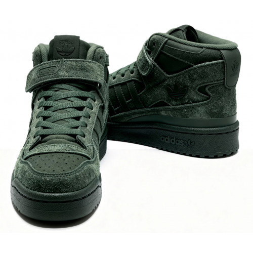 Кроссовки Adidas Forum High Winter Suede Malachite