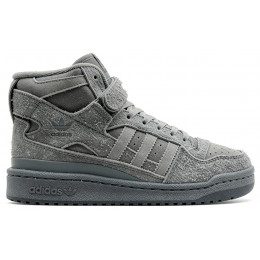 Кроссовки Adidas Forum High Winter Suede Grey