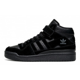 Кроссовки Adidas Forum High Winter Black