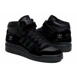Кроссовки Adidas Forum High Winter Black
