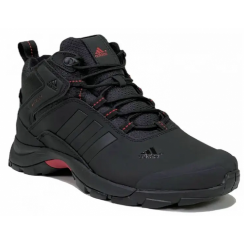 Ботинки Adidas Terrex Climaproof (-21°) High Black Red зимние на меху