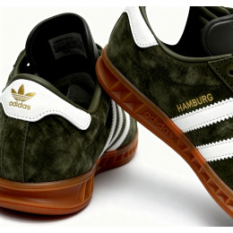 Кроссовки Adidas Hamburg Green White