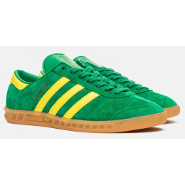 Кроссовки Adidas Hamburg Green Yellow