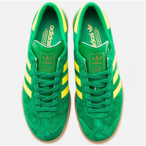 Кроссовки Adidas Hamburg Green Yellow