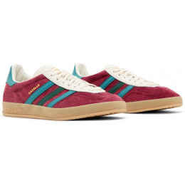Кроссовки Adidas Gazelle Collegiate Burgundy Green