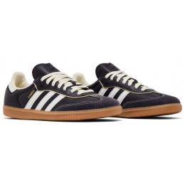 Кроссовки Adidas Samba OG Aura Black Cream