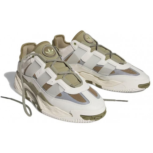 Кроссовки Adidas Niteball Off White Olive