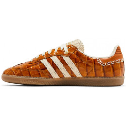 Кроссовки Wales Bonner x Adidas Samba OG Croc Night Brown
