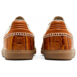 Кроссовки Wales Bonner x Adidas Samba OG Croc Night Brown
