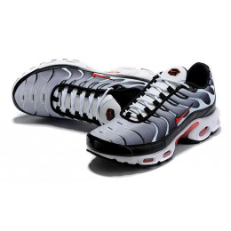 Кроссовки Nike Air Max Plus White Silver Red Black