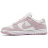 Кроссовки Nike Dunk Low Pink Corduroy White