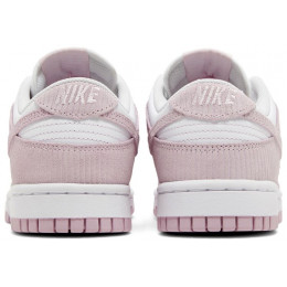 Кроссовки Nike Dunk Low Pink Corduroy White
