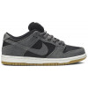 Кроссовки Nike Sb Dunk Low Black Dark Grey Gum
