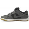 Кроссовки Nike Sb Dunk Low Black Dark Grey Gum