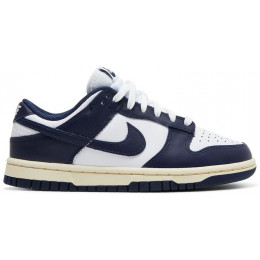 Кроссовки Nike Dunk Low White Vintage Navy