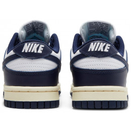 Кроссовки Nike Dunk Low White Vintage Navy