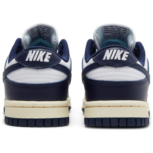 Кроссовки Nike Dunk Low White Vintage Navy