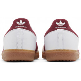 Adidas Samba OG Sporty & Rich White Core Burgundy