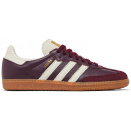 Adidas Samba OG Maroon White Gold