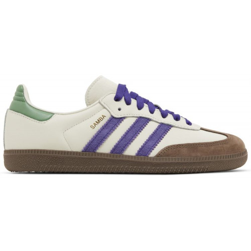 Adidas Samba OG Off White Purple Green