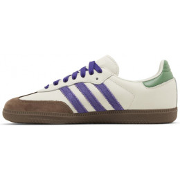 Adidas Samba OG Off White Purple Green