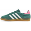 Adidas Originals Indoor Gazelle Collegiate Green Pink